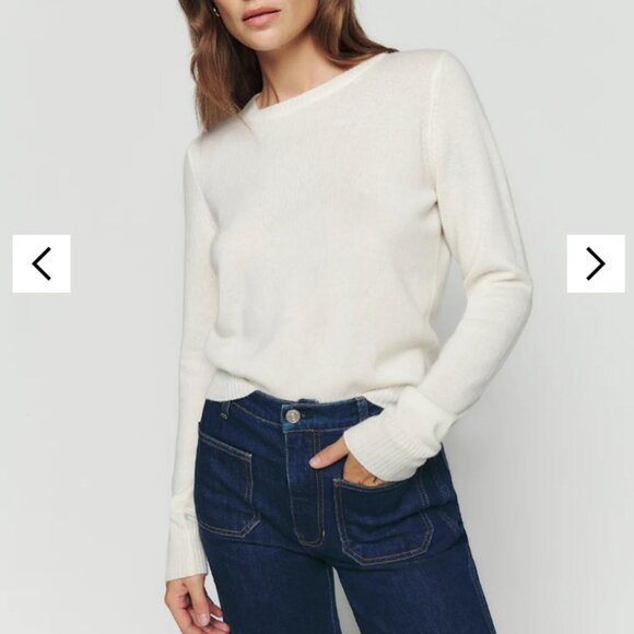 REFORMATION CASHMERE CREW - Picture 1 of 3